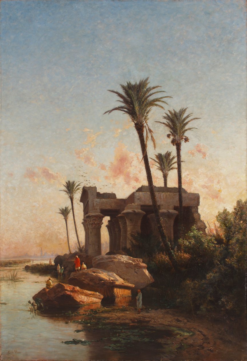 Mısır Manzarası by Carlos de Haes