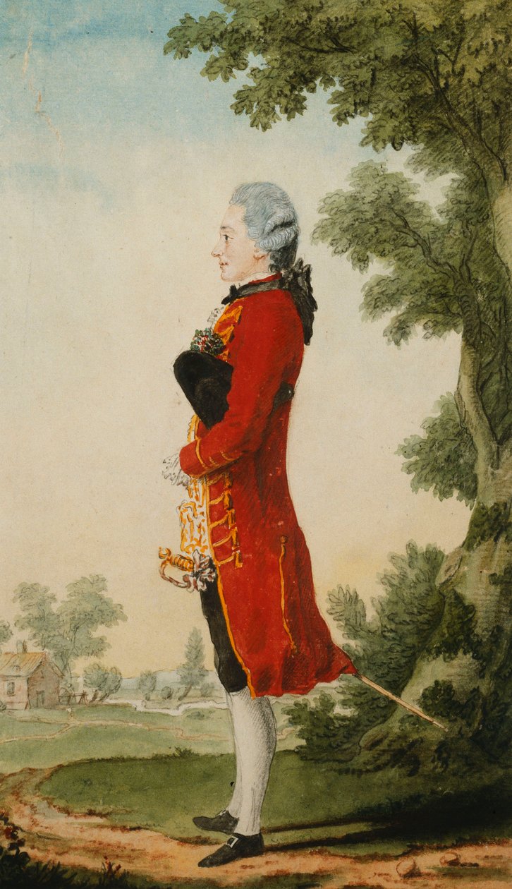 Bir Manzarada Baron de Talleyrand, by Carmontelle