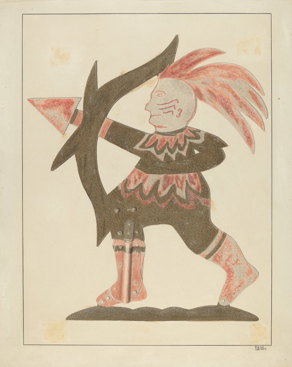 Hint Rüzgar Gülü, c. 1936. by Carol Larson