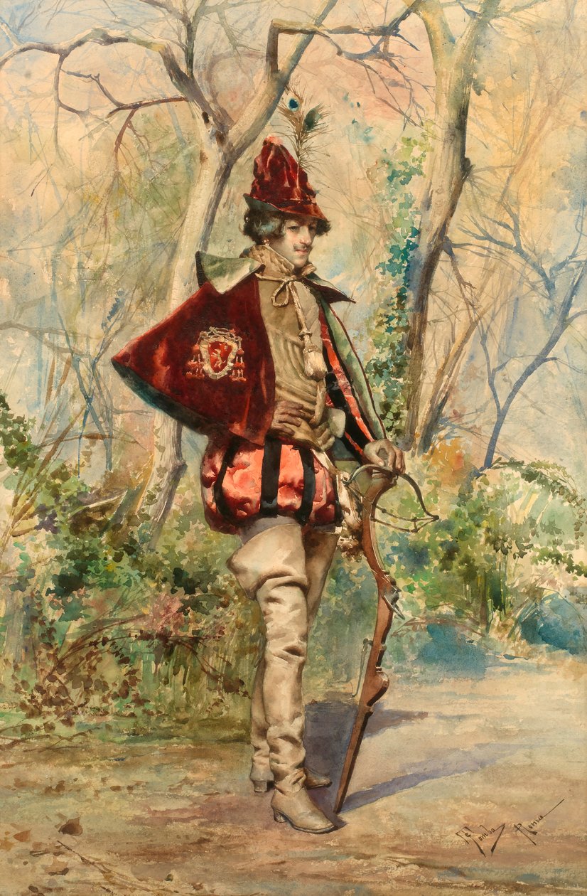 Okçu, n.d. by Casimiro Tomba
