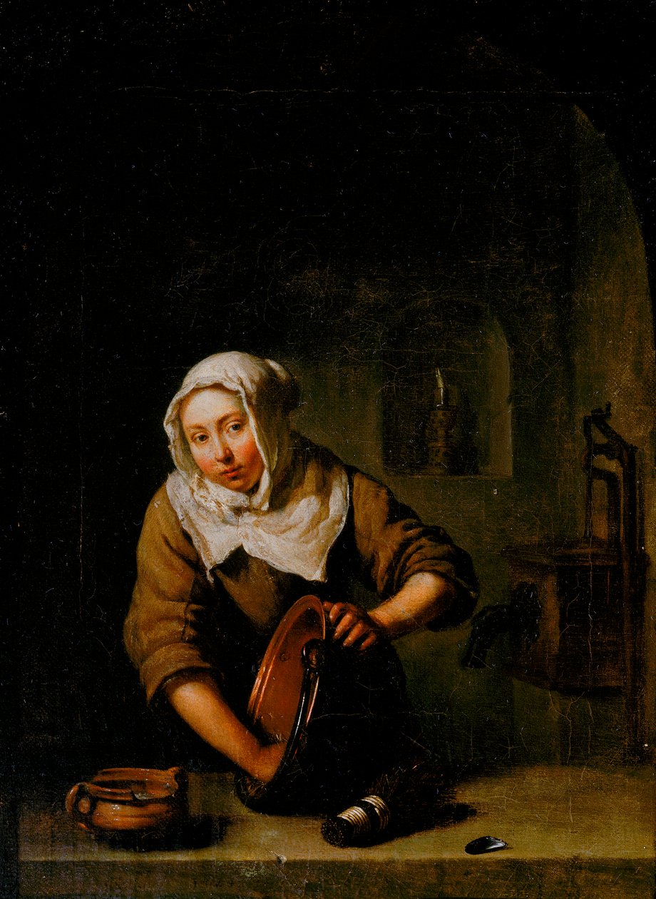Aşçı by Caspar Netscher
