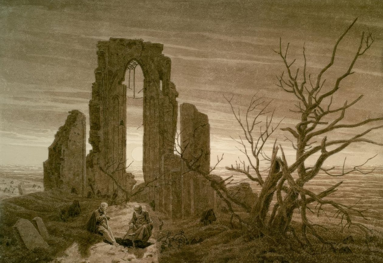 Kış by Caspar David Friedrich