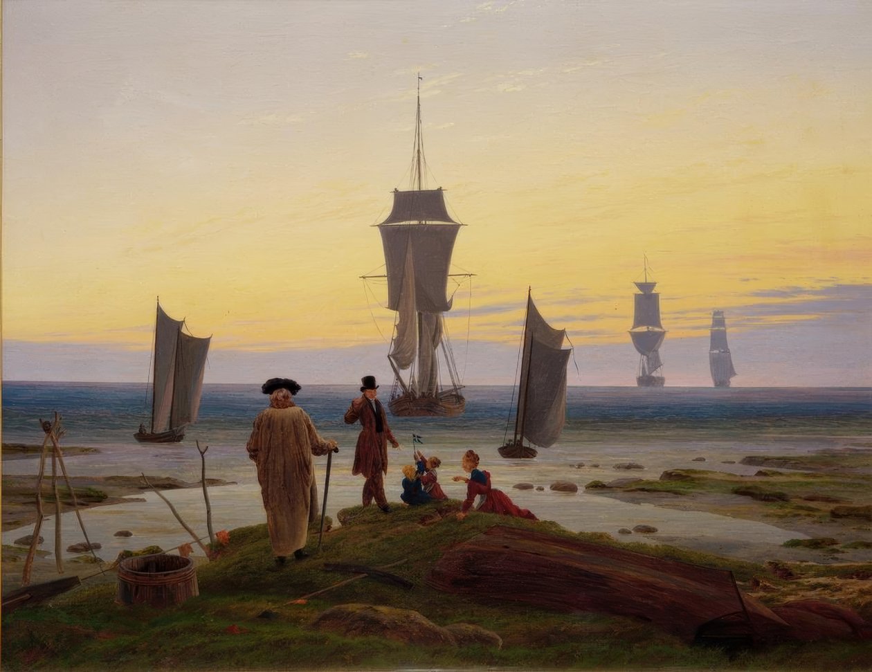 hayatın aşamaları by Caspar David Friedrich