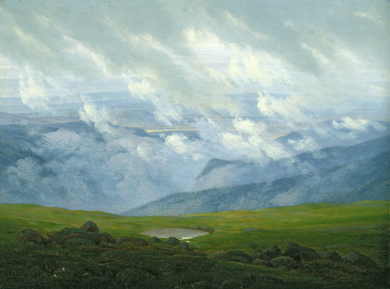 Sürüklenen Bulutlar by Caspar David Friedrich