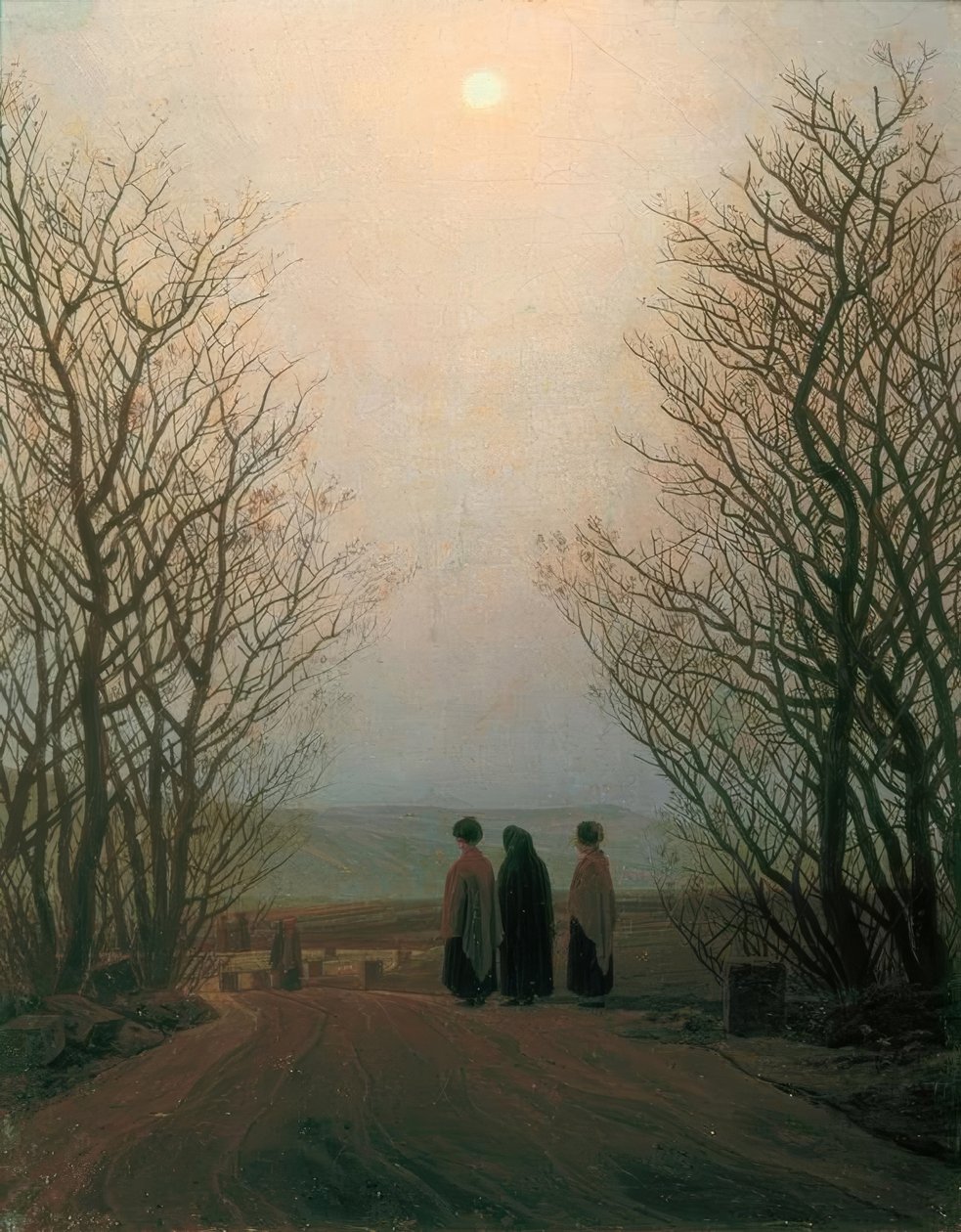 Paskalya sabahı by Caspar David Friedrich