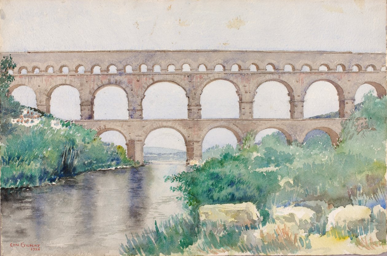 Su kemeri, n.d. by Cass Gilbert