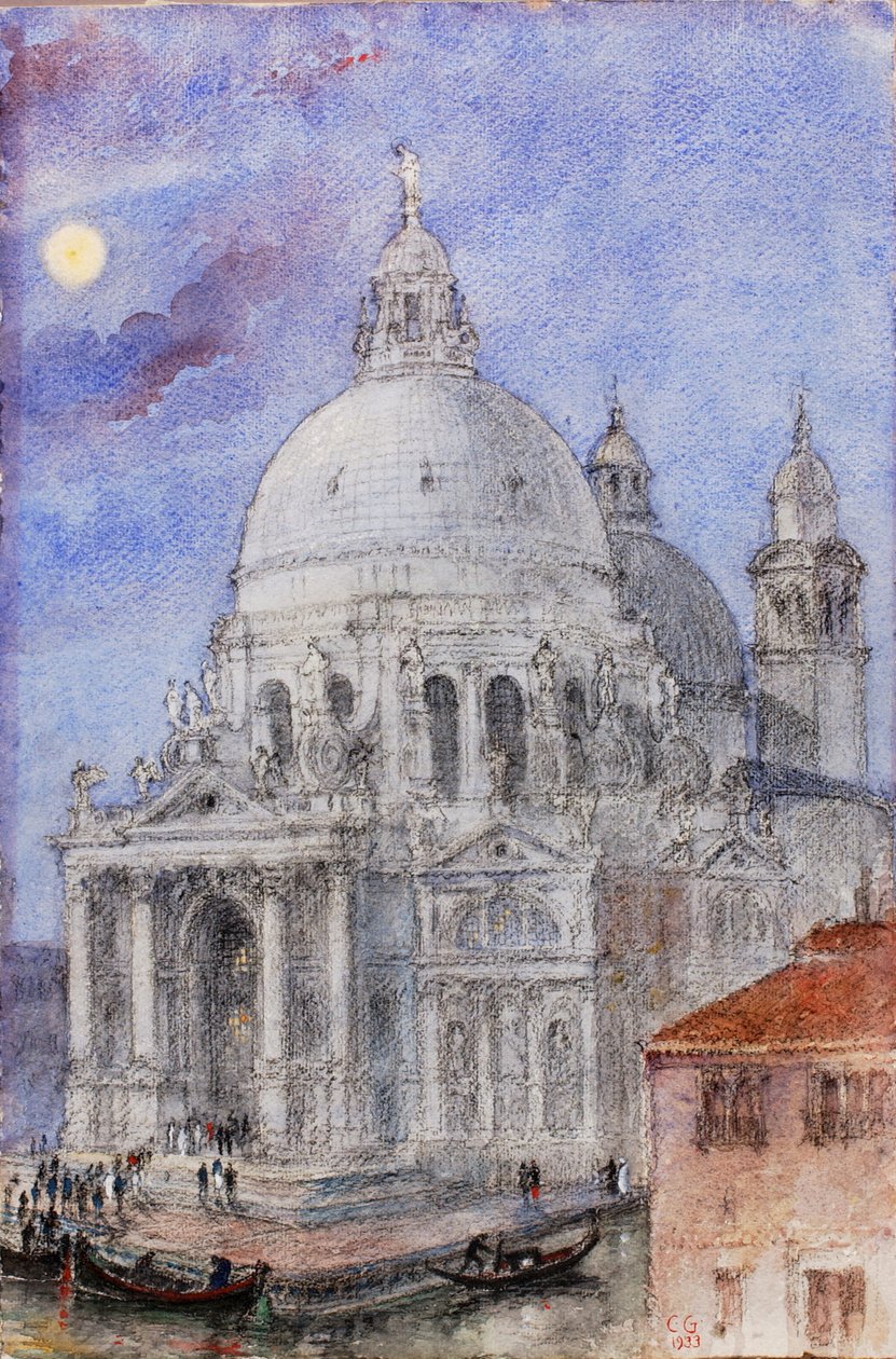 Santa Maria Della Selamı, Venedik, 1933. by Cass Gilbert