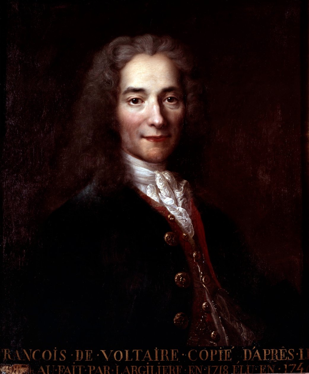 Voltaire, Nicolas de Largilliere