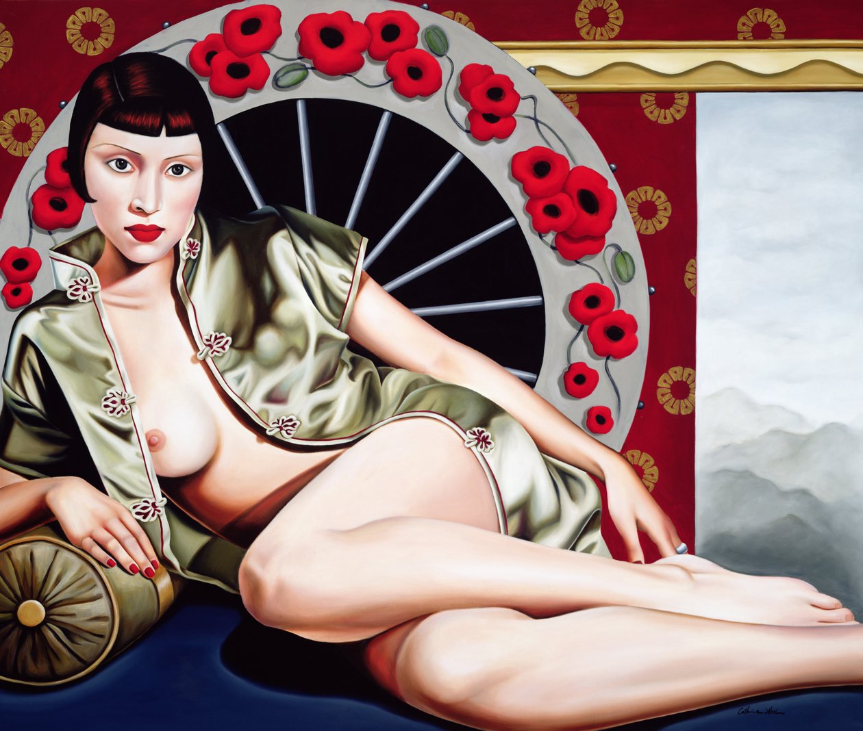 Altın Haşhaş Saati by Catherine Abel