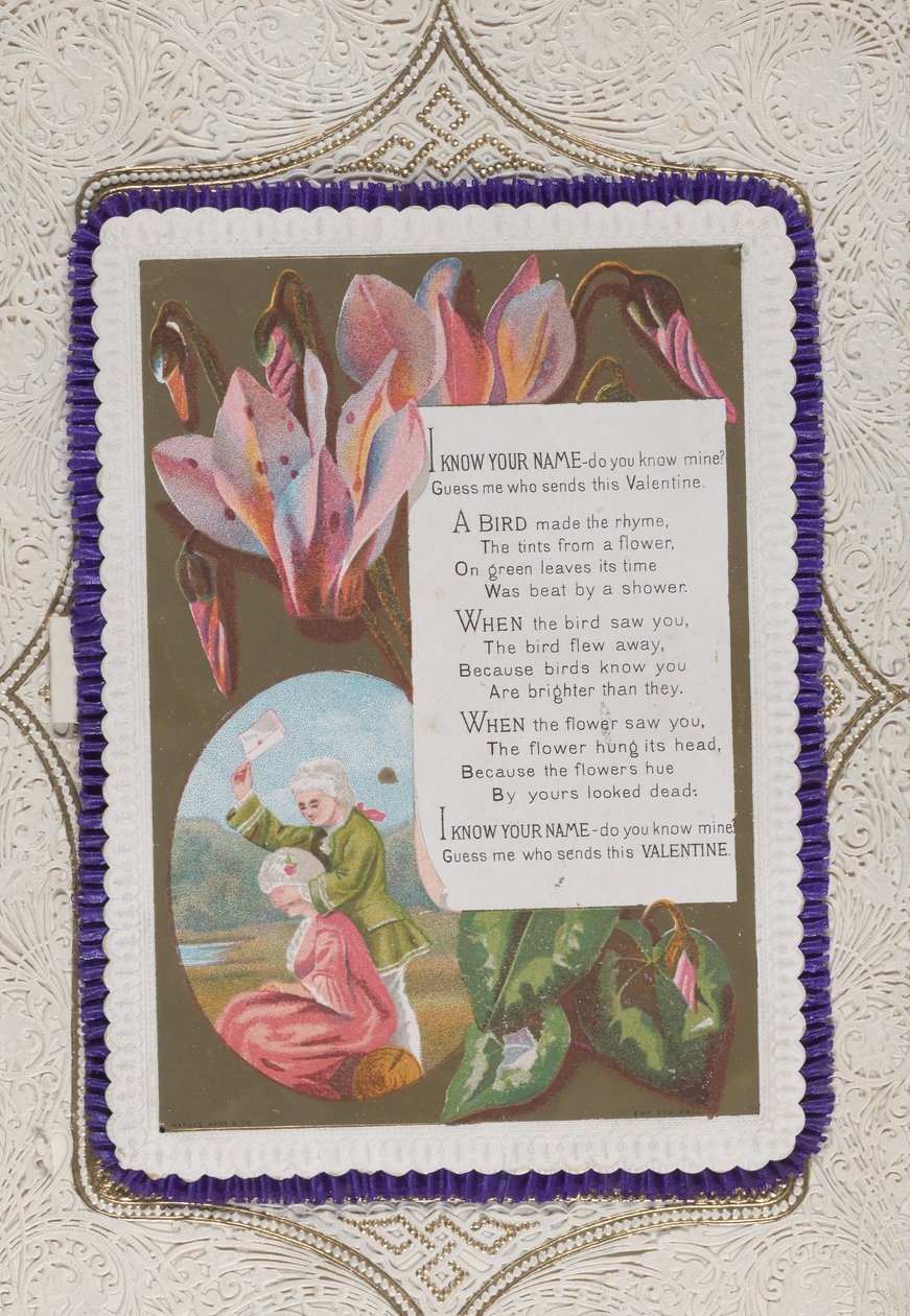 Sevgililer, 1874. by Catherine Greenaway