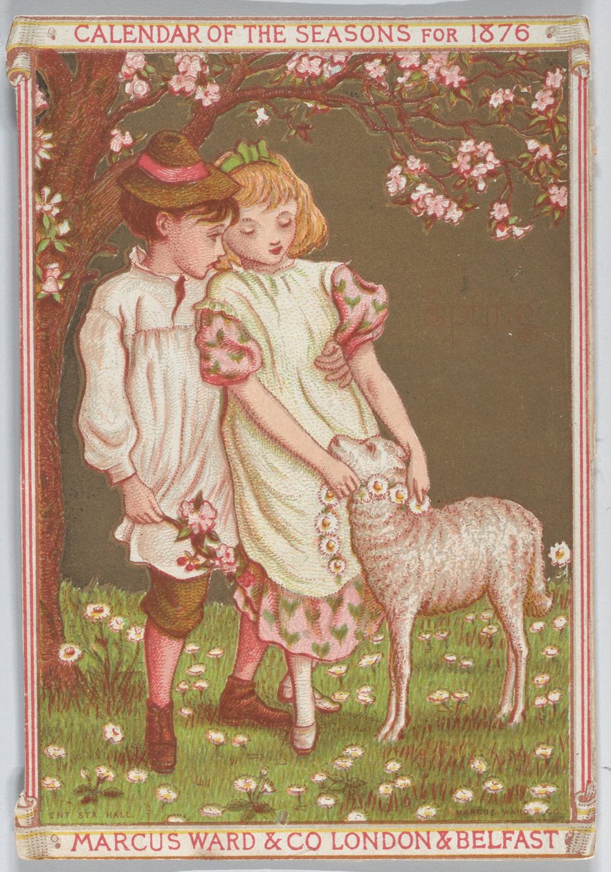 Sevgililer, 1876. by Catherine Greenaway