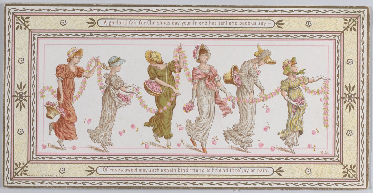 Sevgililer, 1881. by Catherine Greenaway