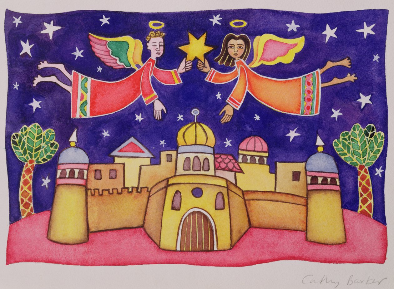 Bethlehem Üzerinde Yıldız by Cathy Baxter