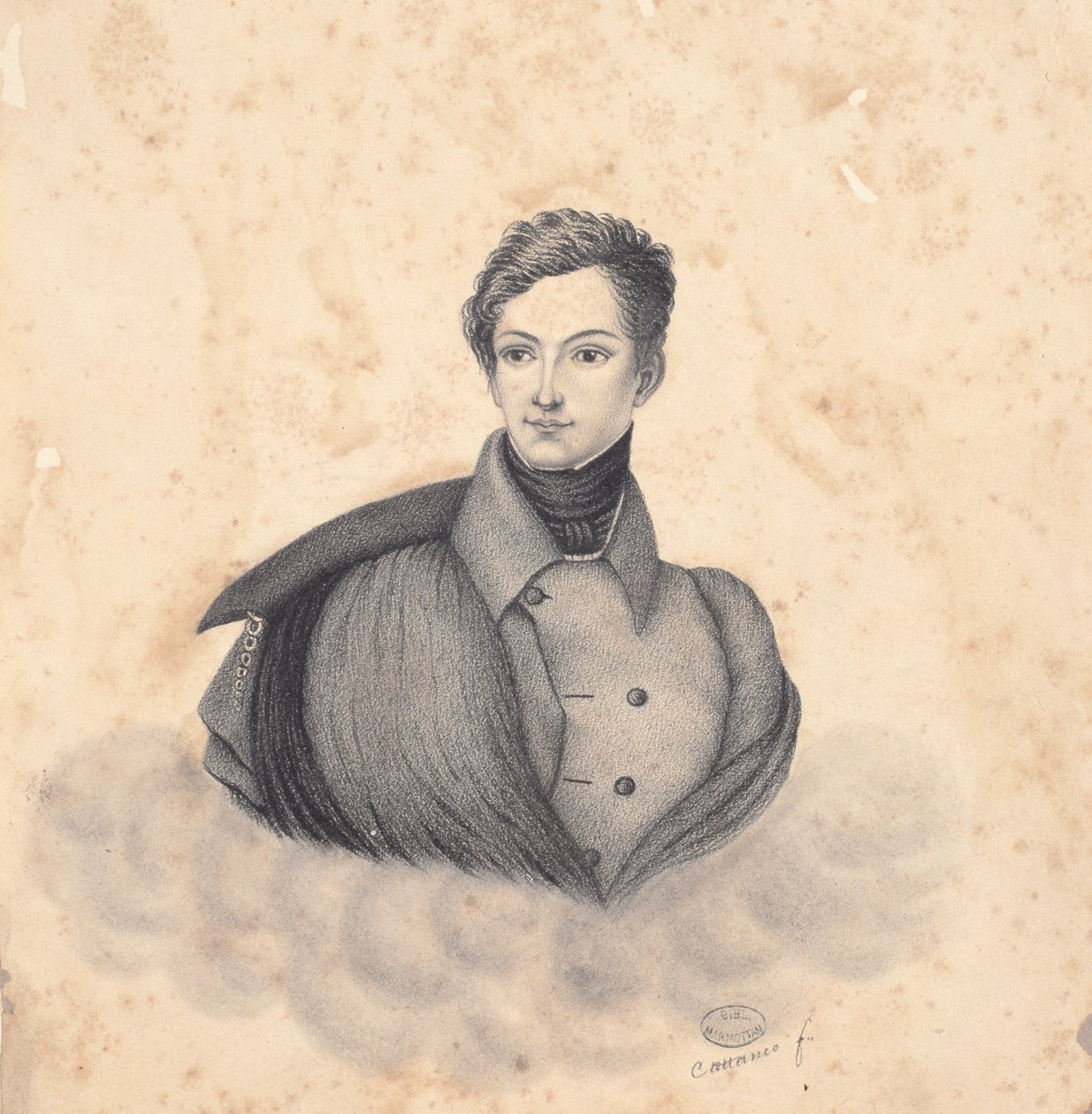 Portrait de Frédéric (Fritz) Baciocchi  by Cattaneo