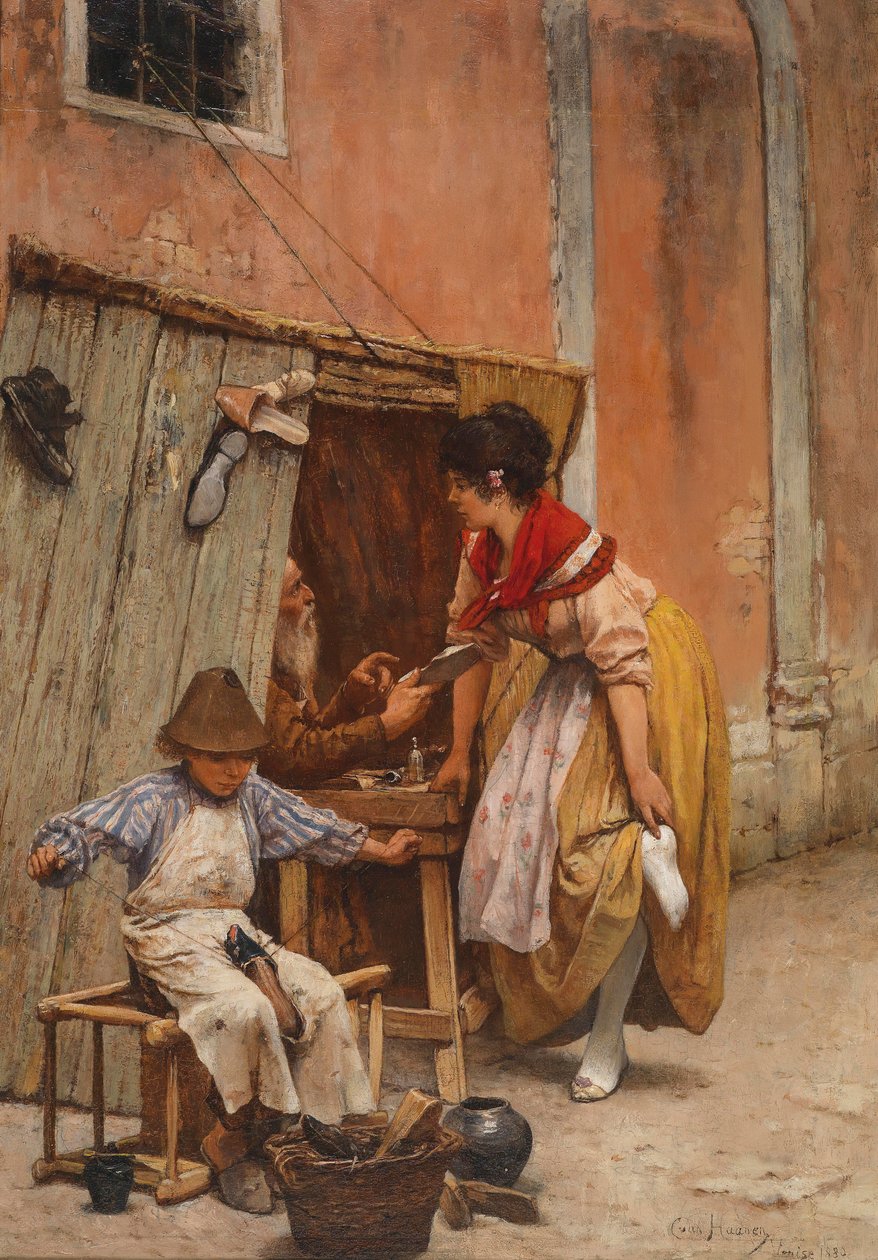 Ayakkabı kıstırır by Cecil van Haanen