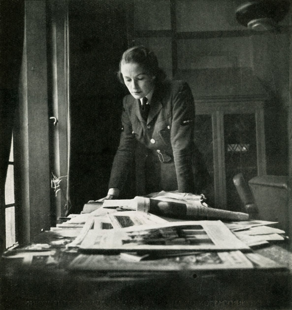 Okuma Odasında, c1943. by Cecil Beaton