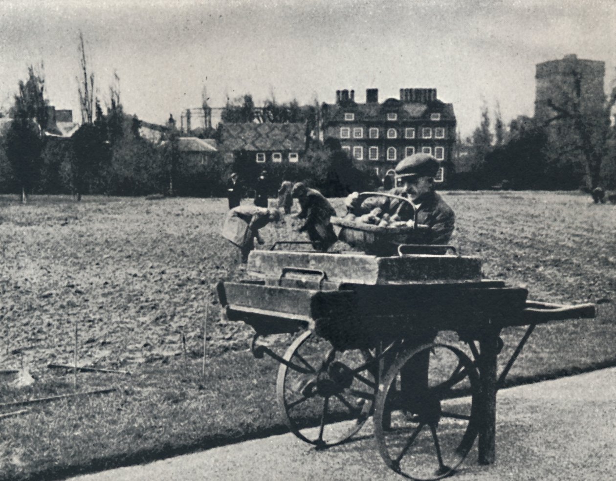 Kew Bahçelerinde Patates, 1941 by Cecil Beaton