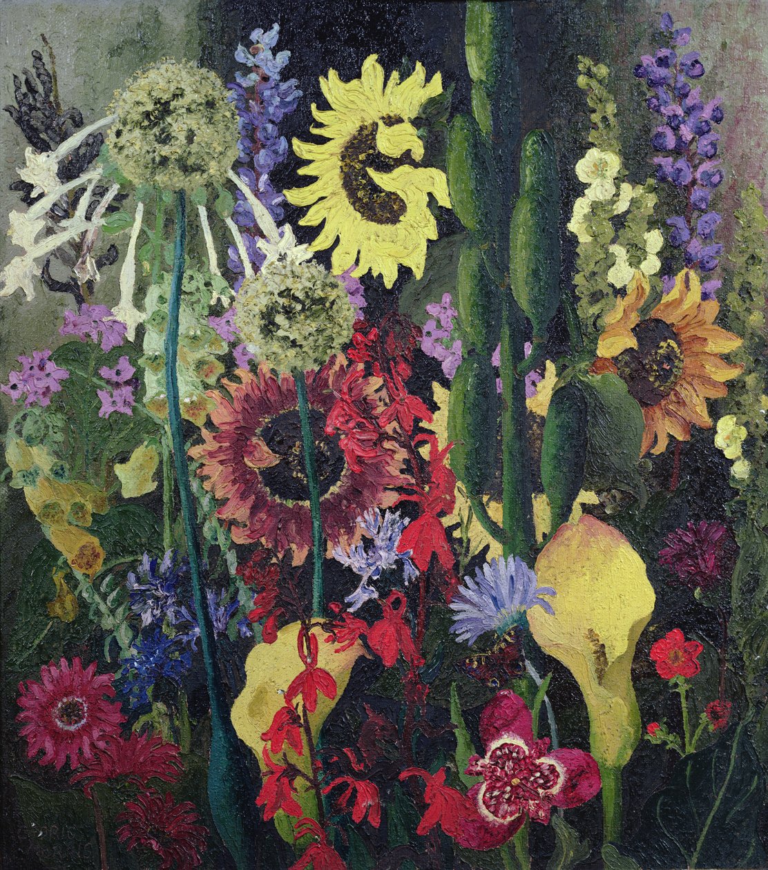 Bahçe Peyzajı No.2 by Cedric Morris