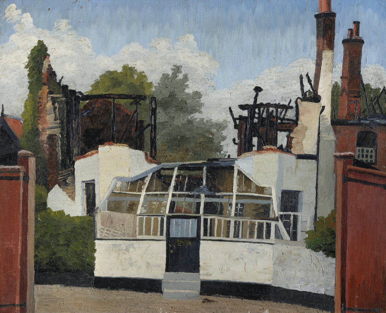 Gutted okul, Dedham by Cedric Morris
