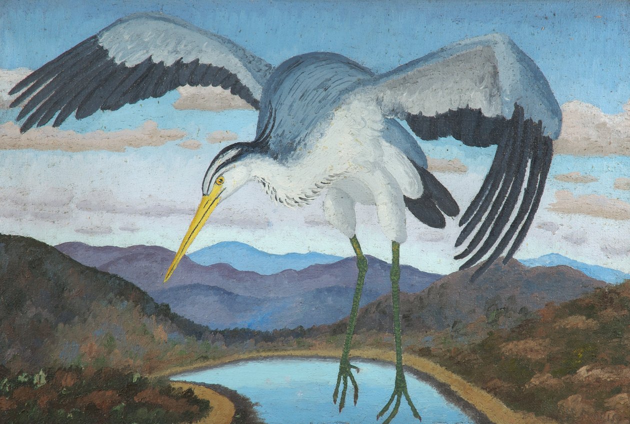 Balıkçıl by Cedric Morris