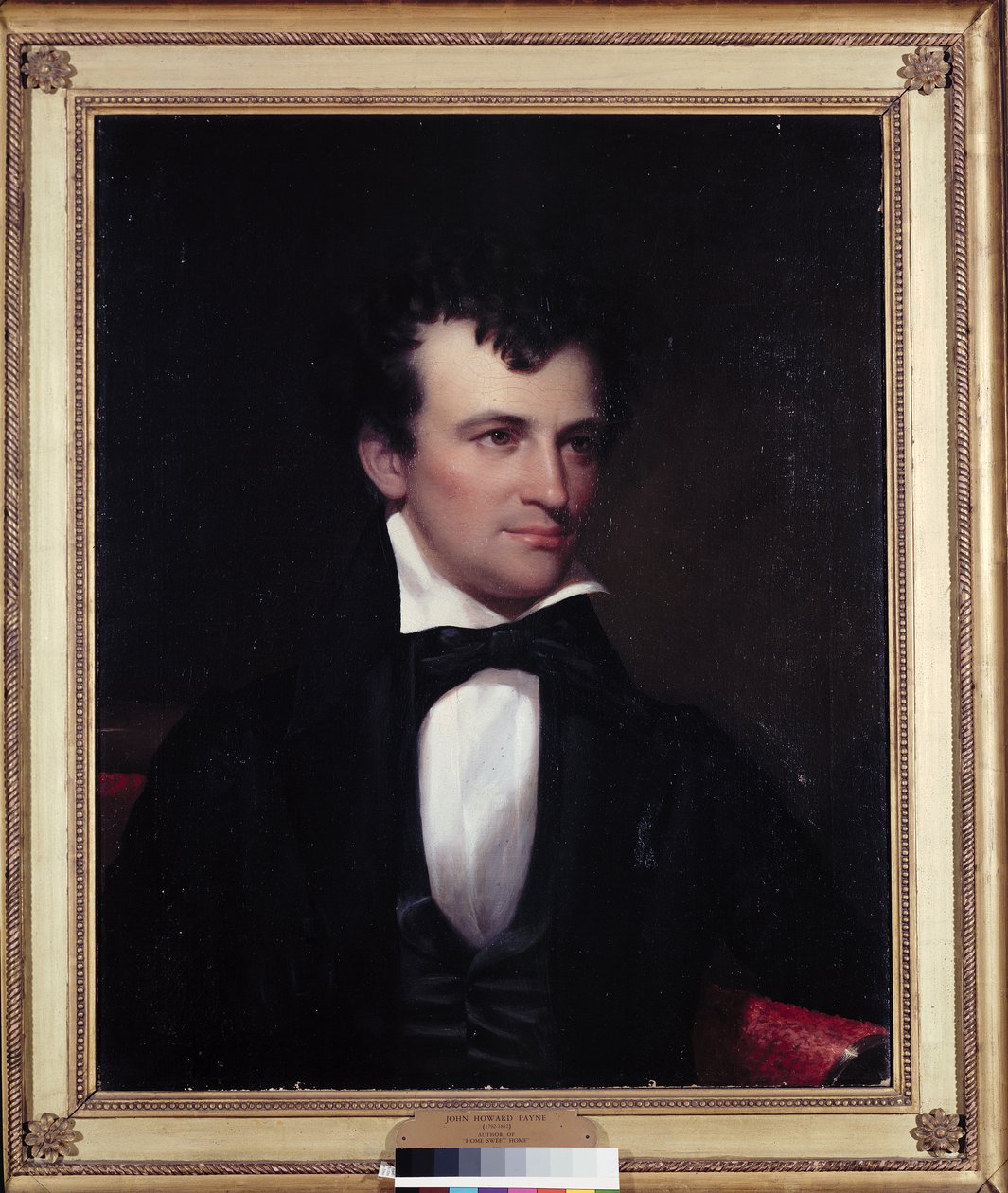 John Howard Payne tuval üzerine yağlı boya by Cephas Giovanni Thompson