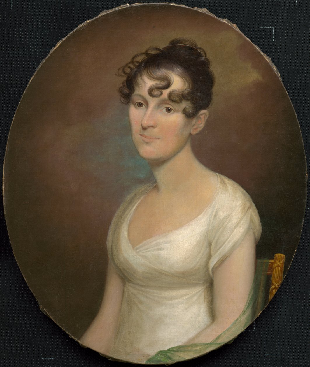 Elizabeth Washington Kumar Wirt, c. 1809-1810. by Cephas Thompson