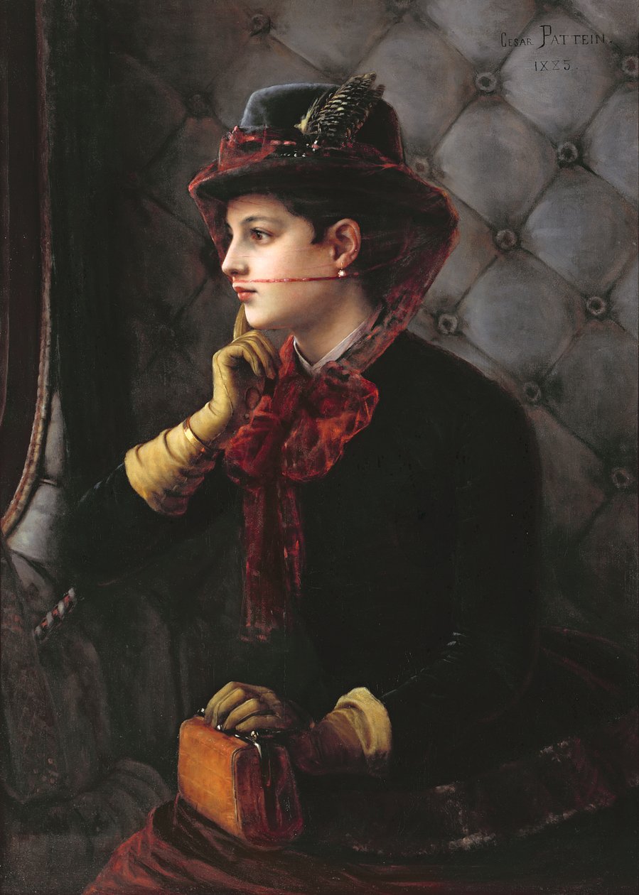 Ayrılış, 1885 by Cesar Pattein