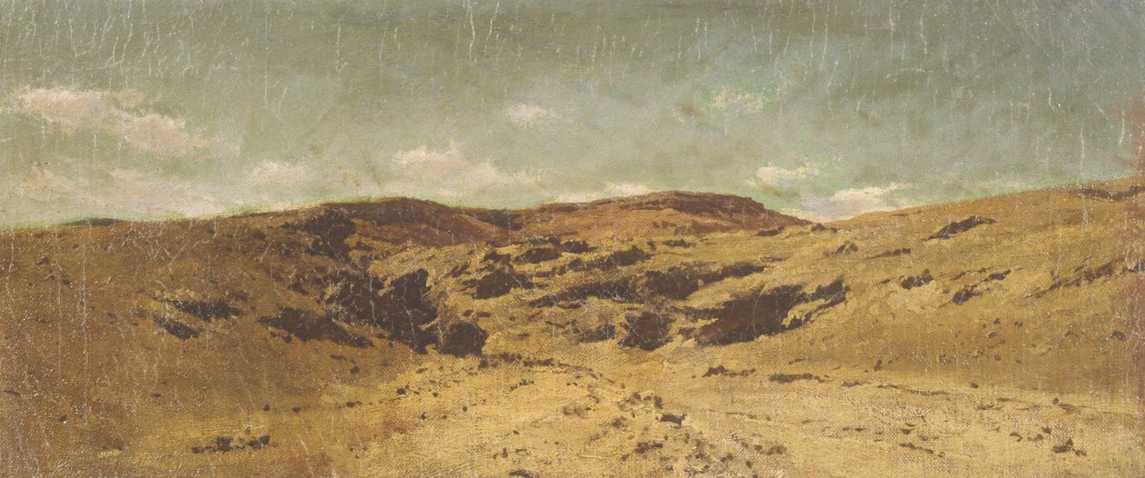 Karavan ile çöl manzarası by Cesare Biseo