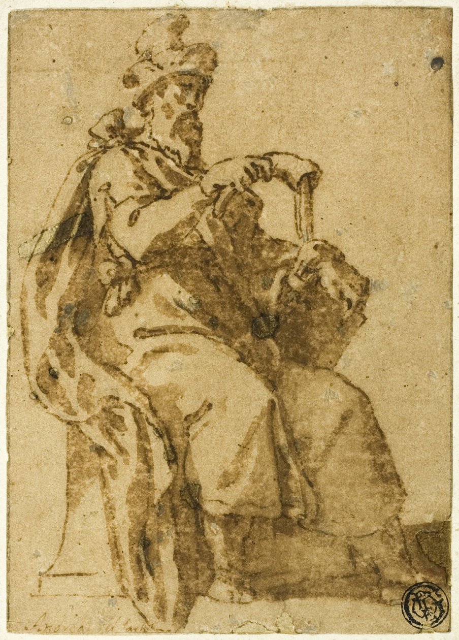 samuel tahta çıktı by Cesare Nebbia