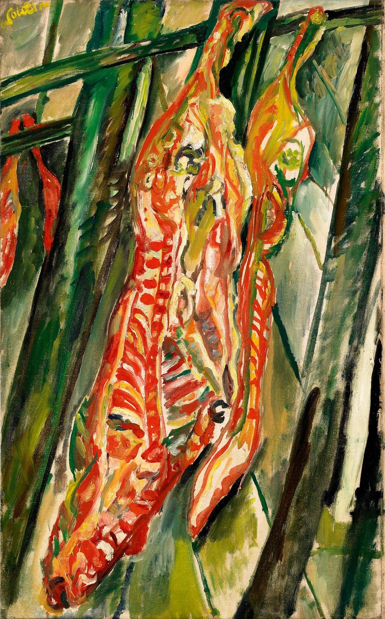 Sığır karkası, c. 1920. by Chaim Soutine