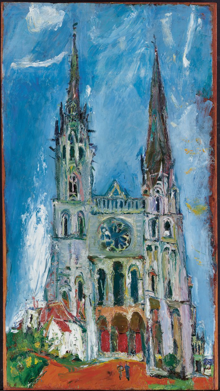 Chartres Katedrali, 1933 by Chaim Soutine