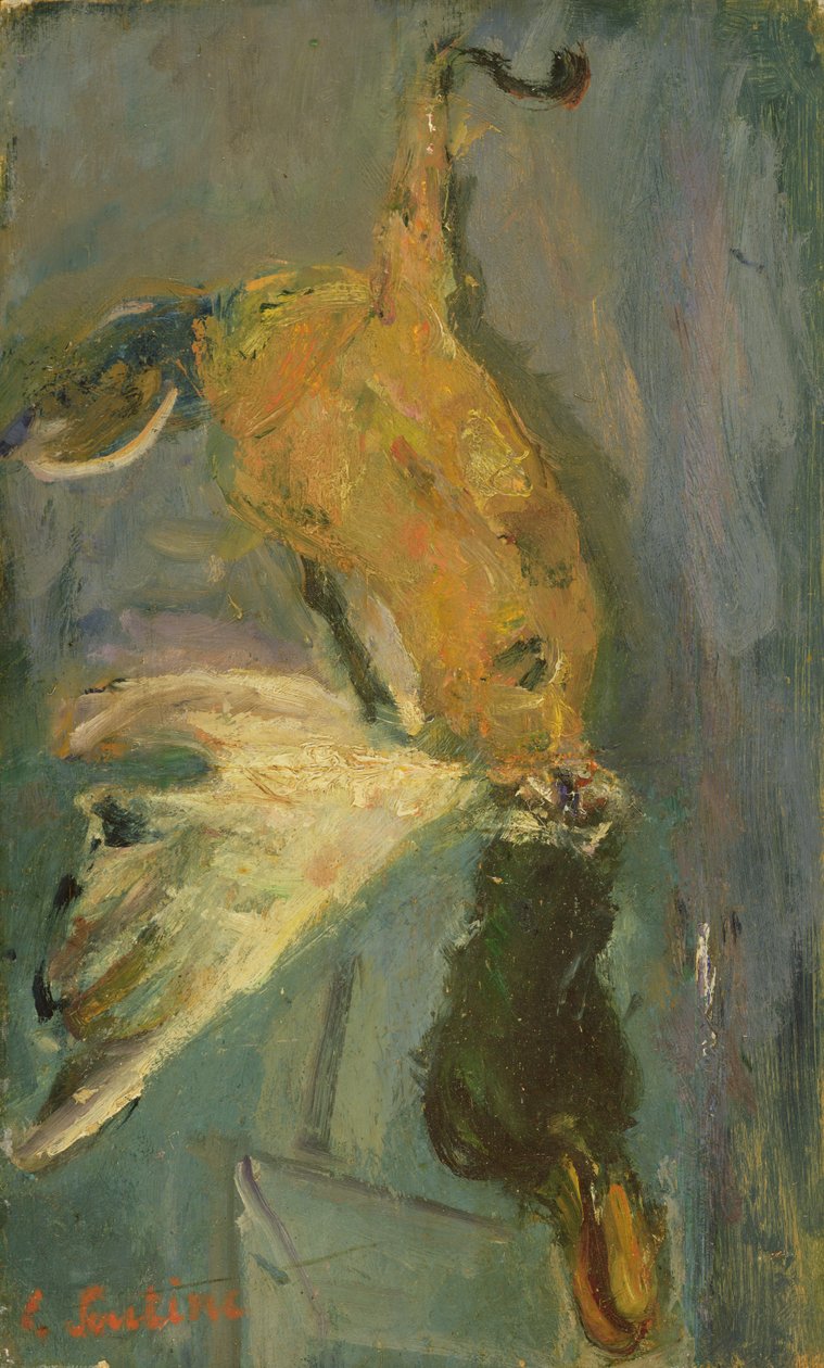 asılı ördek by Chaim Soutine