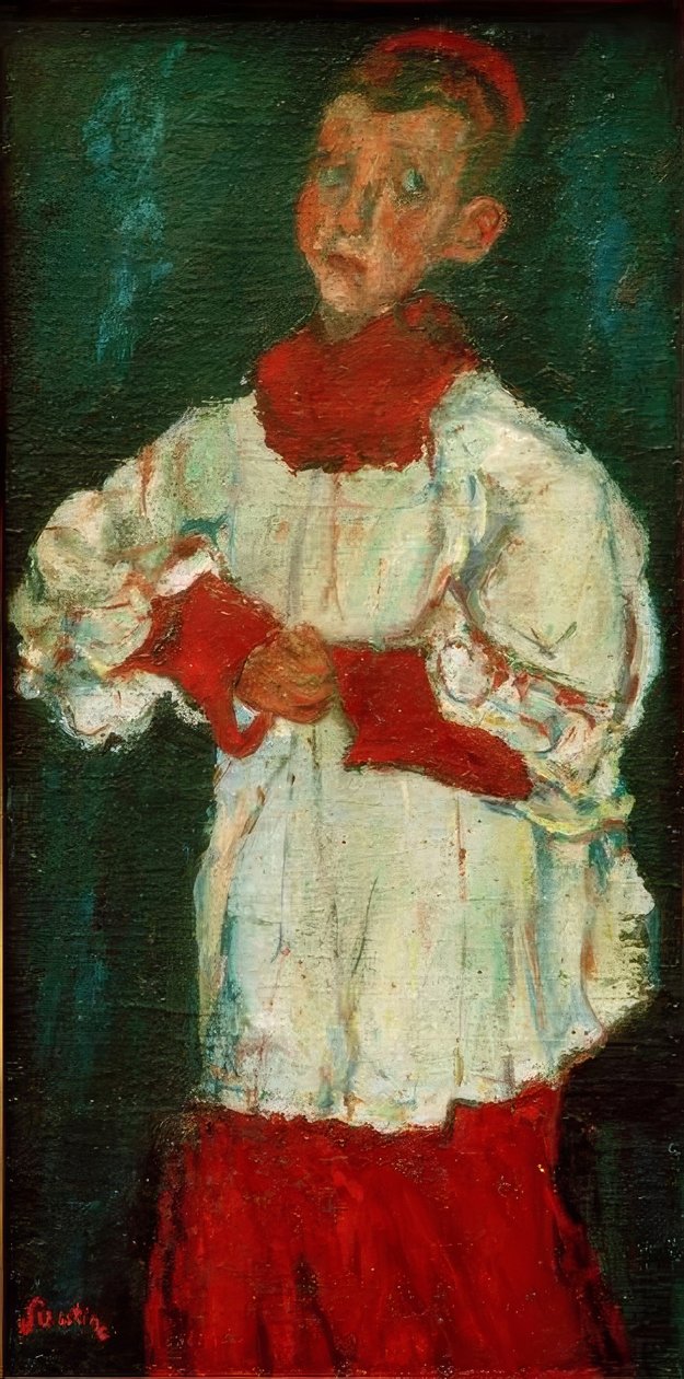 koro çocuğu by Chaim Soutine