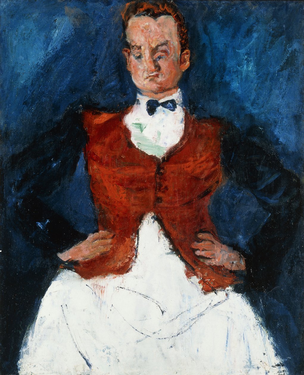 Hizmetçi D; Maitre d "otel, c.1927 by Chaim Soutine