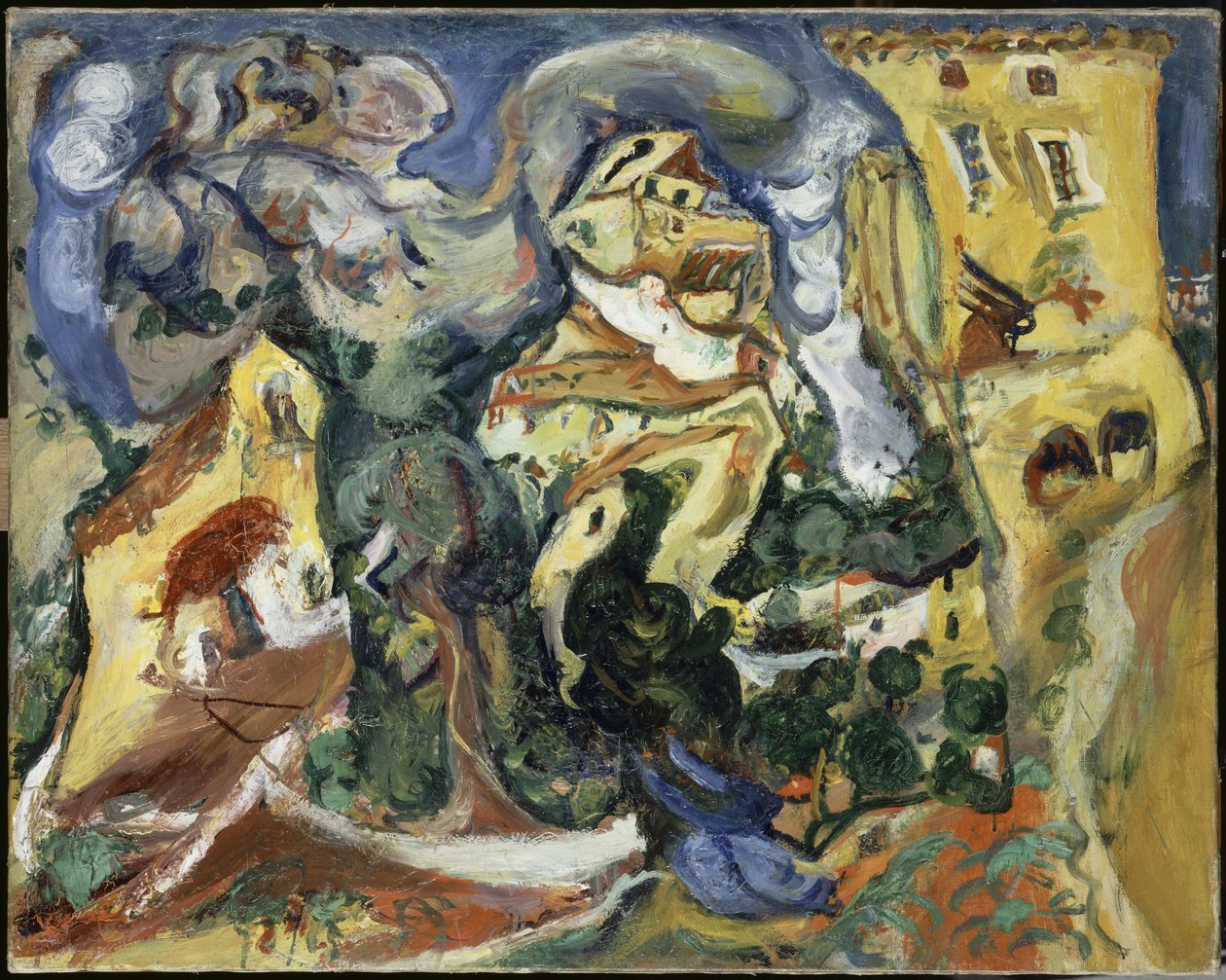 Köy, yaklaşık 1923 by Chaim Soutine
