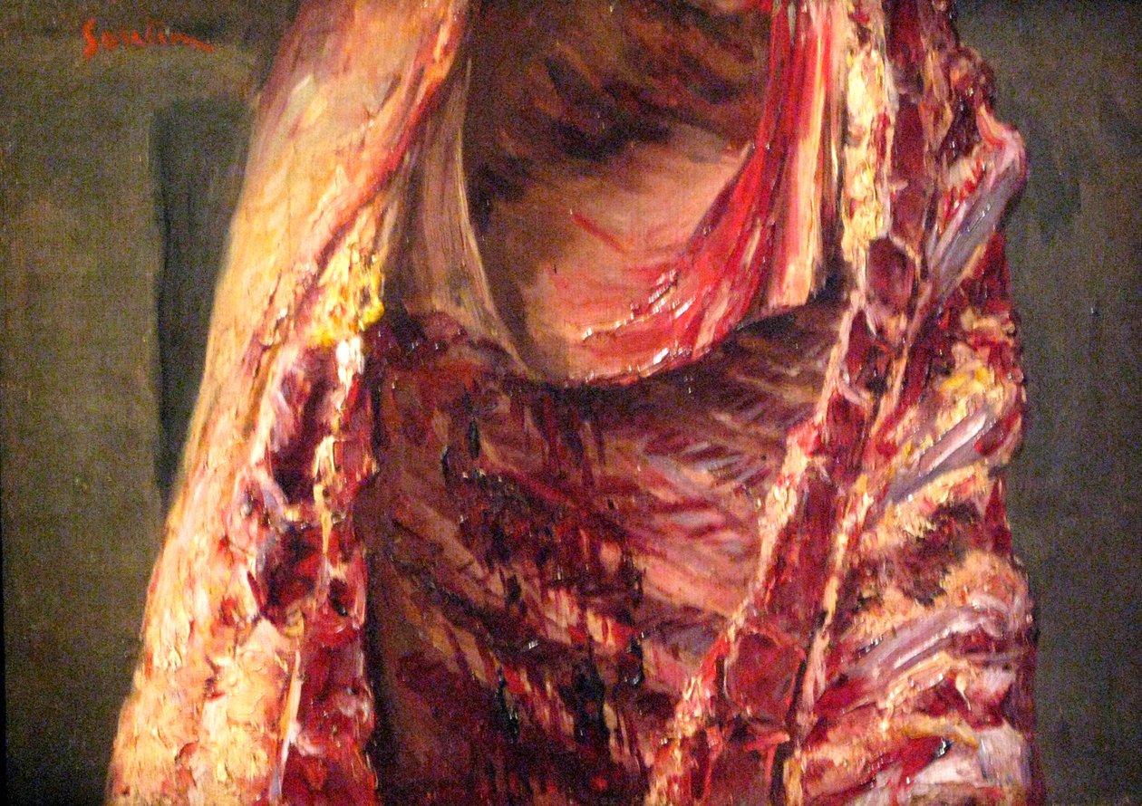 Küçük kuzu parçası by Chaim Soutine