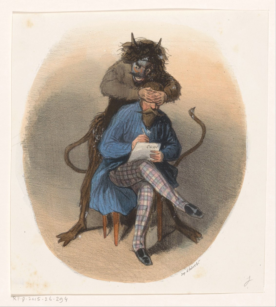 yazar ve şeytan by Cham