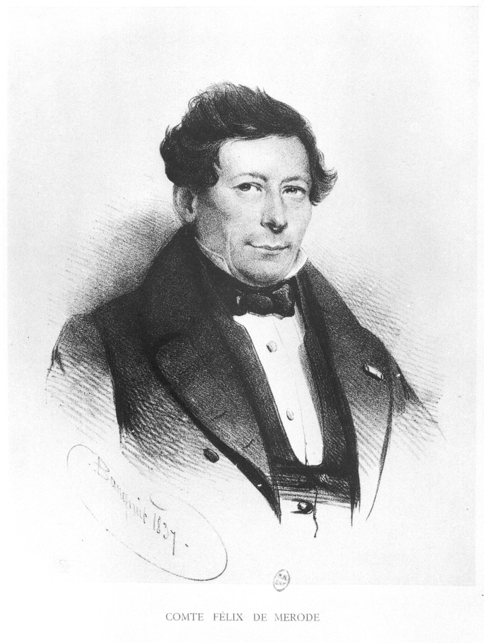 Kont Felix de Merode (1791-1857) 1837 by Charles Baugniet