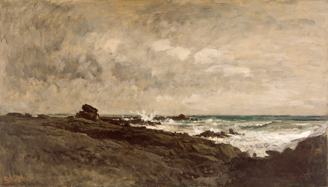 Deniz manzarası, c.1867 by Charles Francois Daubigny