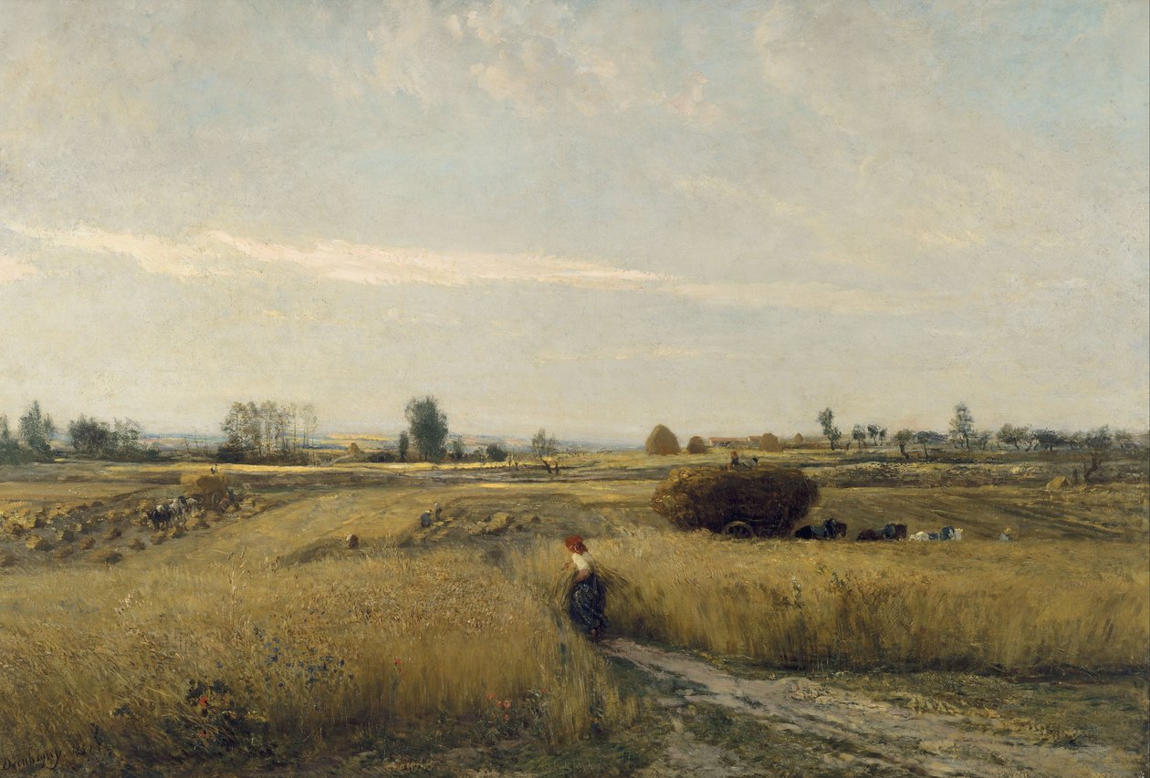 Hasat by Charles Francois Daubigny