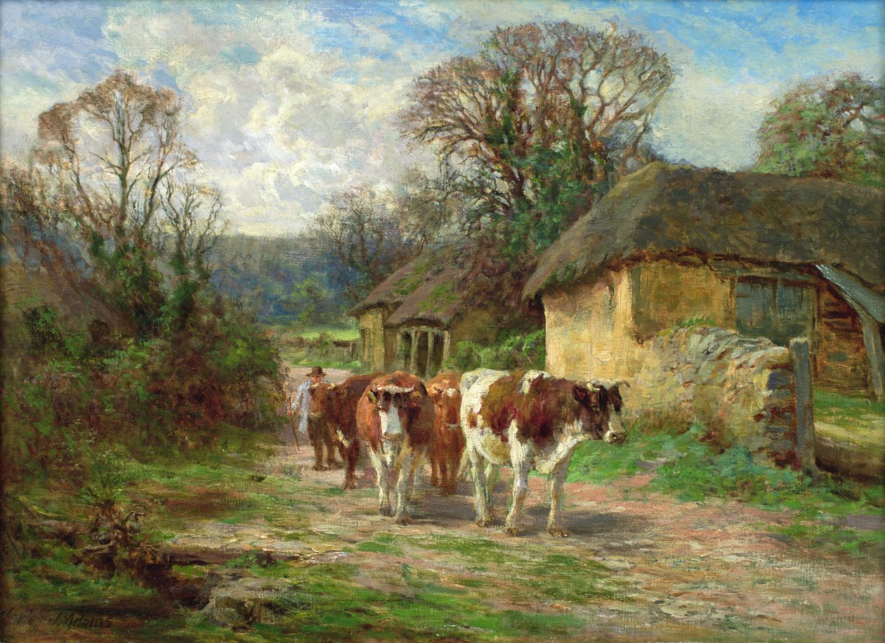 ahır tarafından by Charles James Adams