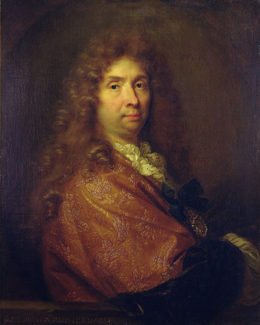 ಸ್ವಯಂ ಭಾವಚಿತ್ರ, 1683-84 ಟರ್ಕ್ by Charles Le Brun