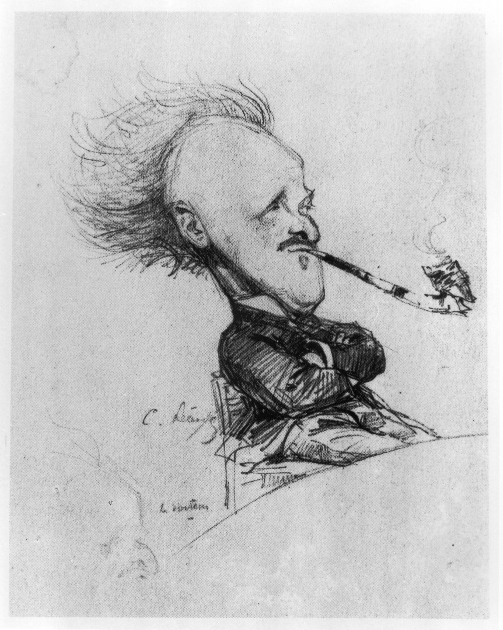 Paul Ferdinand Gachet (1862-1930) c.1887 by Charles Leandre