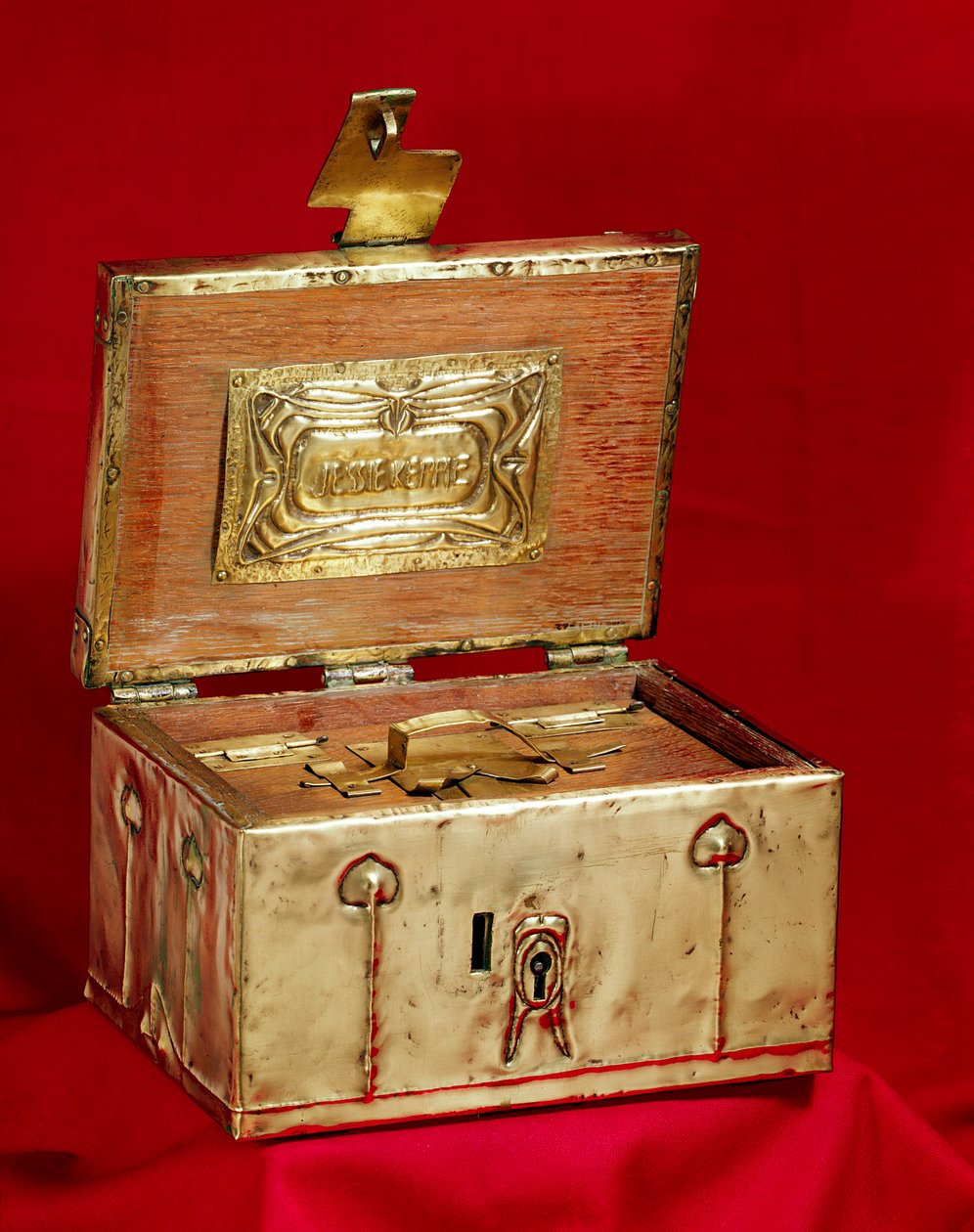 Mücevher kutusu, c.1900 (metal) by Charles Rennie Mackintosh