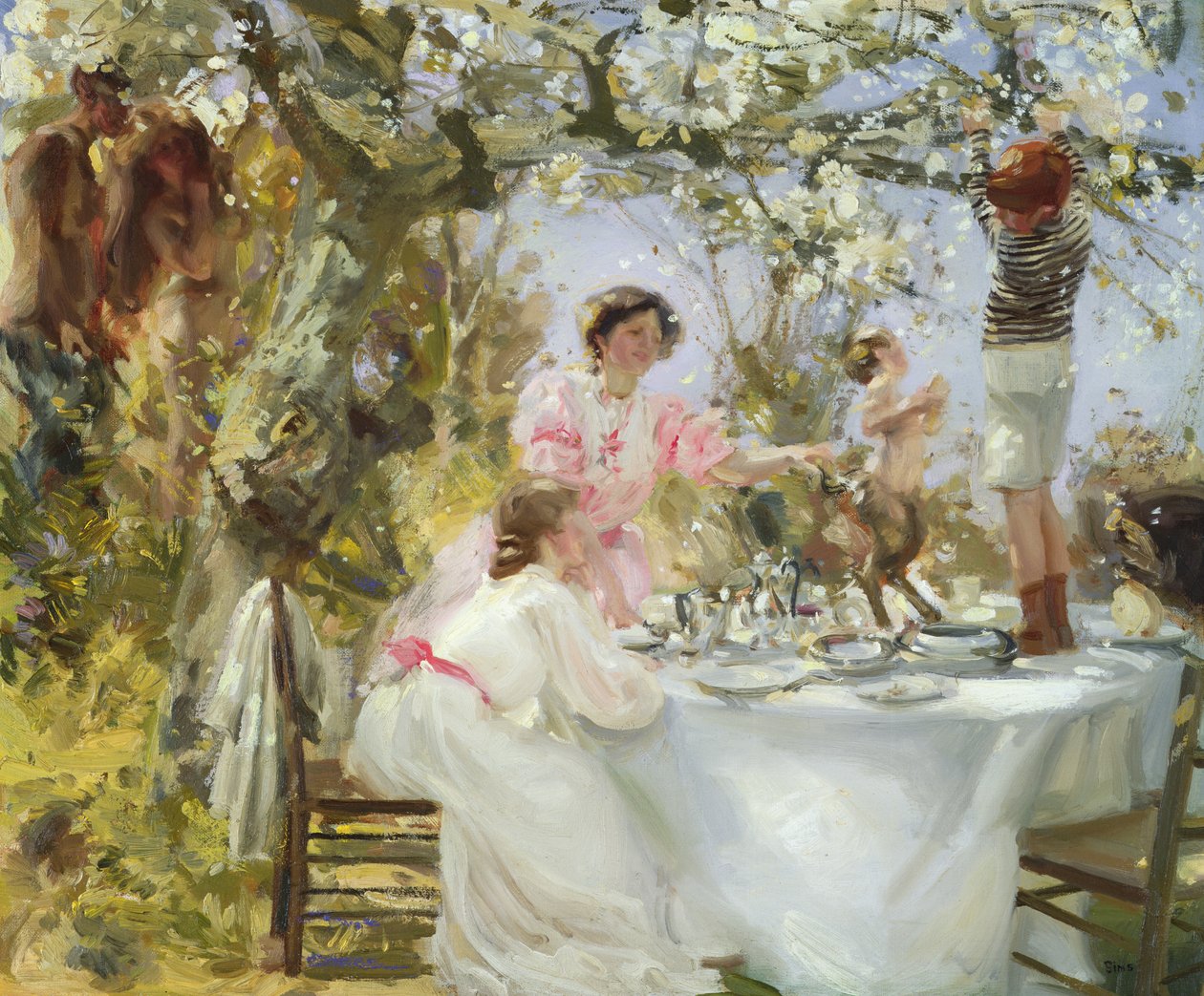 Küçük Faun, c.1906 by Charles Sims
