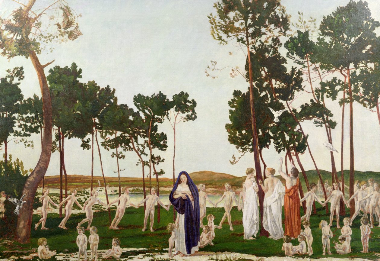 Dünyanın Sonundaki Ahşap by Charles Sims