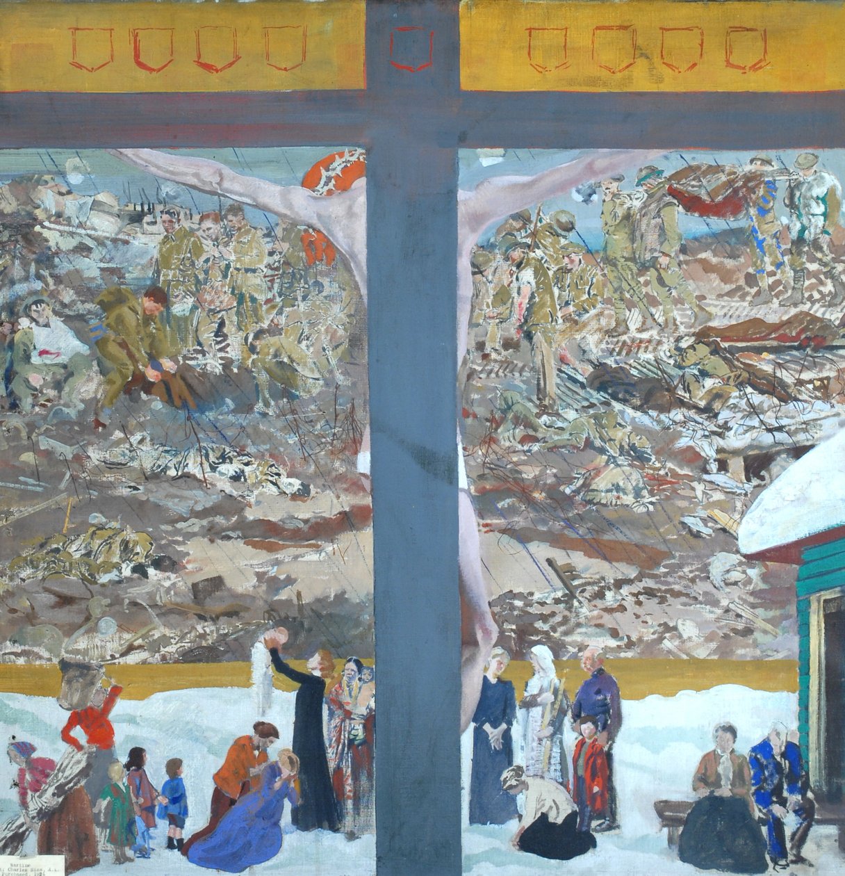 Savaş Zamanı, 1901 by Charles Sims