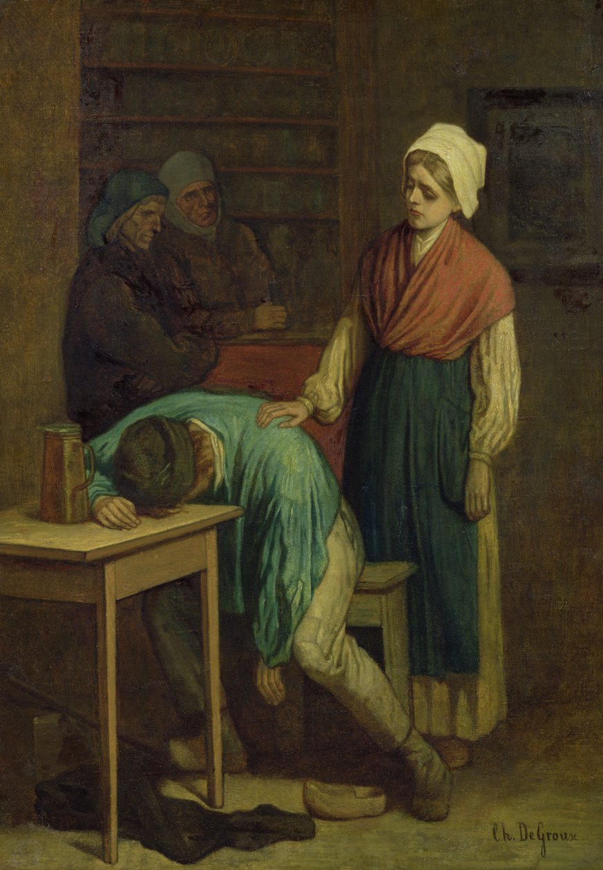 ayyaş by Charles de Groux