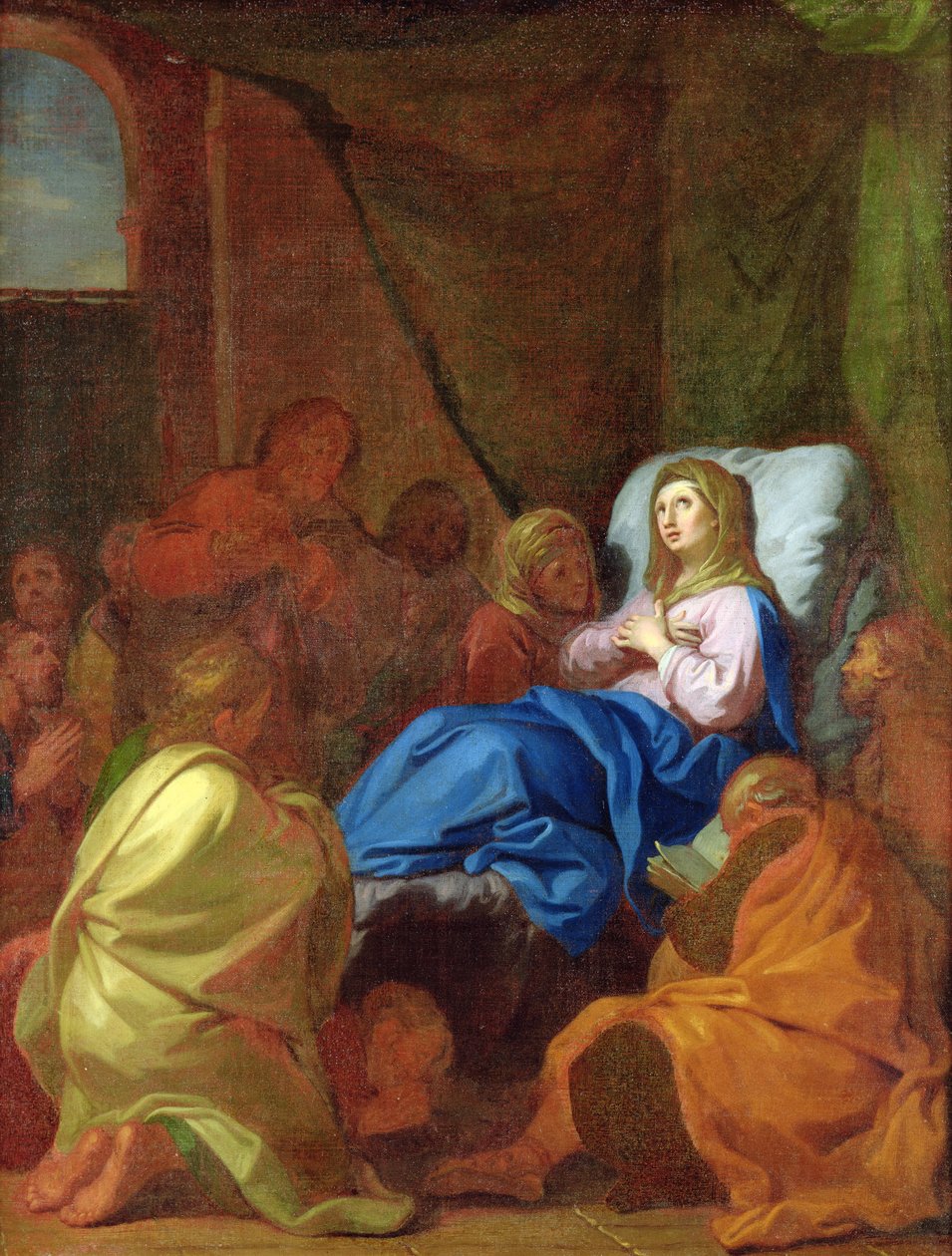 The Death of the Virgin  by Charles de la Fosse