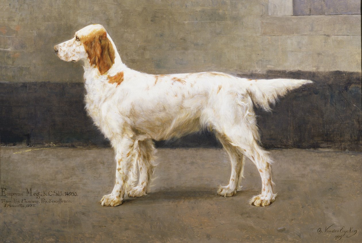 İmparatoriçe Meg, KCSB, 14953, 1885 (378731'e çift) by Charles van den Eycken